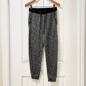 Pull & Bear Marled Knit Drawstring Joggers – S